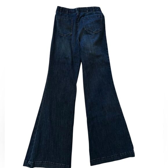 Pilcro Flare Wide Leg Jeans Retro Style 30 tall - Picture 2 of 7